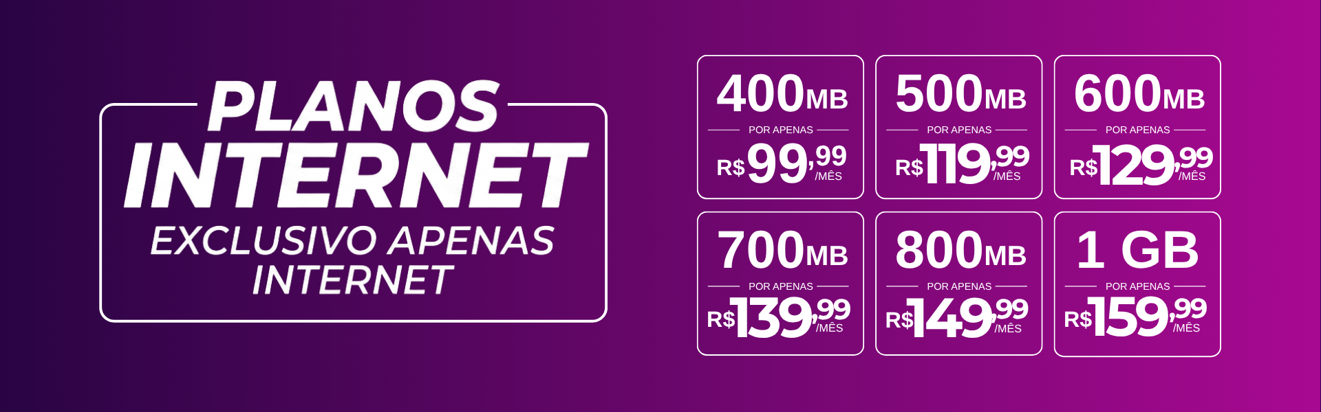 Plano Internet